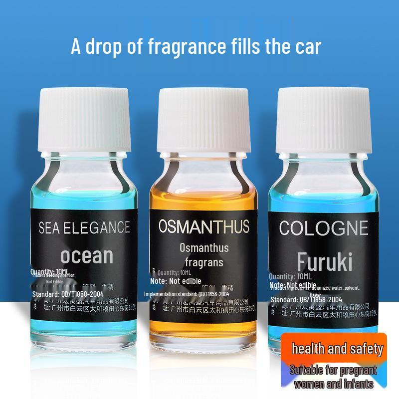 10ml Car Perfume Refill: Odor-Removing, Long-Lasting Fragrance Essential Oil Additive