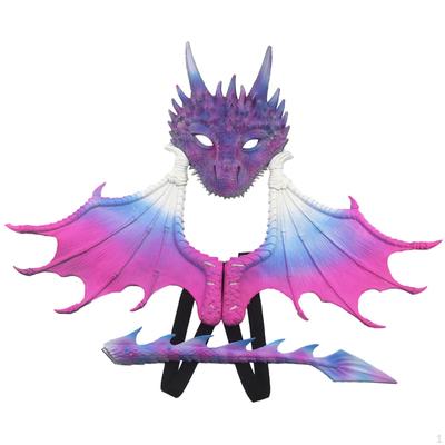 Children's Dragon Costume Set with Tail And for Activities