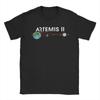 Artemis Routenkarte SLS Raketenstart Mission zum Mond T-Shirt T-Shirts Kurzarm YK Lustige Oberteile Sommer Baumwollkleidung