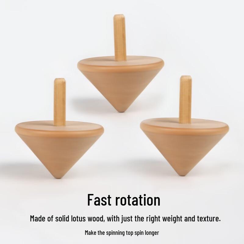 Wooden Spinning Top