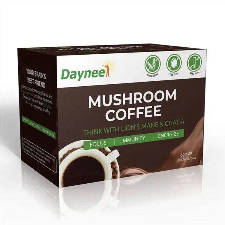 

Органический грибной кофе 20 порций — новый тонизирующий напиток с функциональными грибами 120g（6g*20 BAGS）/BOX