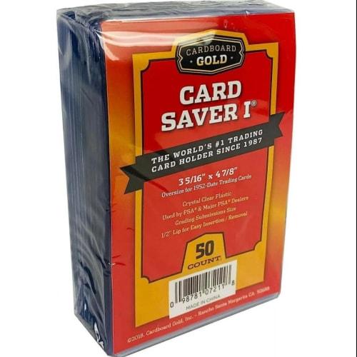 [PSA Certified Sleeve Set] Authentic Cardboard Gold Card Saver1 + 50 Card Sleeves (66mm x 92mm)