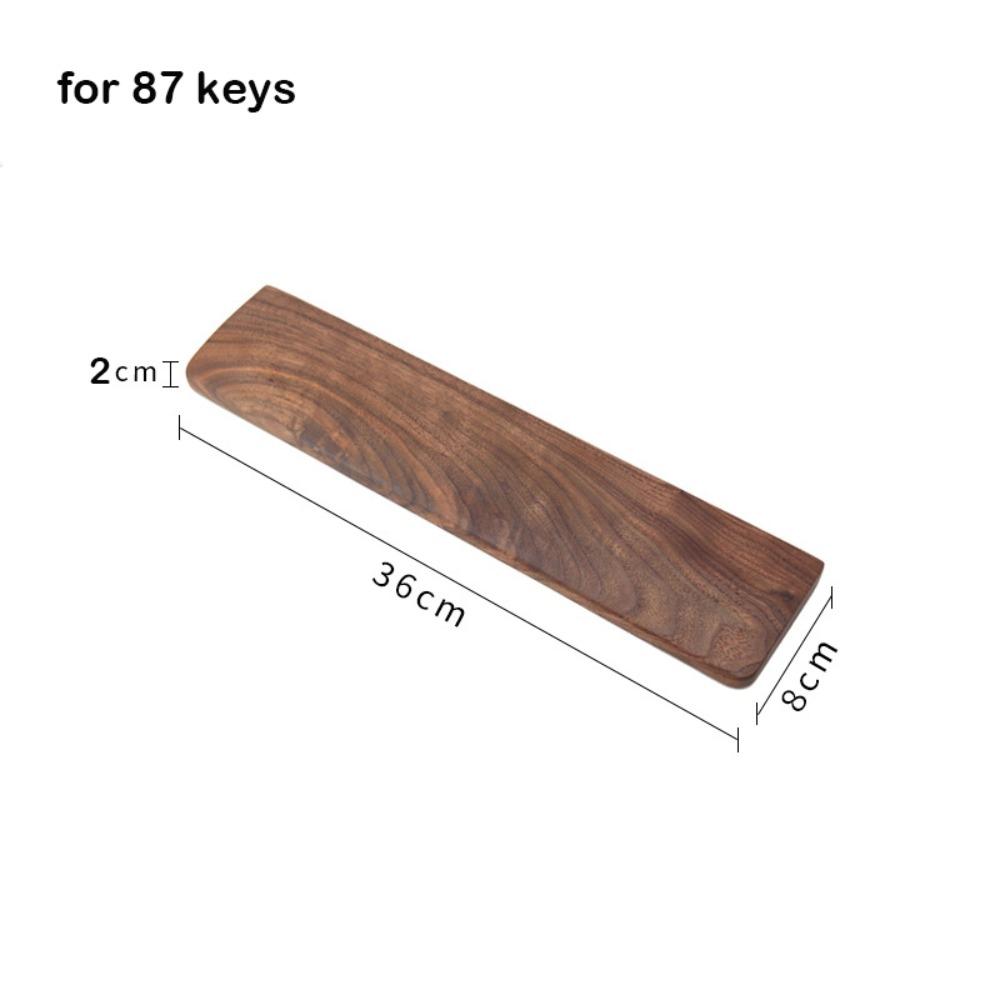 Wooden Rest Palm Pad for 60/87/104 Keys Mechanical Keyboard Pad New Keyboard Wrist Rest
