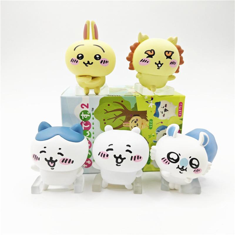 

Adorable Singing And Dancing Self-mockery Bear Figure Collectible Blind Box Model Toy Pvc Material