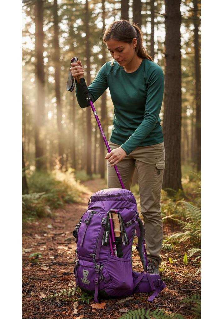 YituNamkabaw Ultra-light Foldable Aluminum Trekking Poles