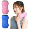 Silicone Vibration Peanut Massage Ball Muscle Pain Relief USB Rechargeable Electric Massage Peanut Ball Fitness Equipment Small