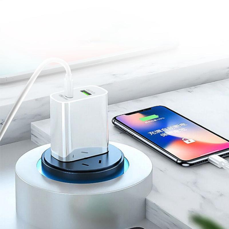 PD20W Dual-port Charger A+C Fast Charging QC3.0 Suitable for Apple IPhone 14 Mobile Phone Direct Charging Accessories