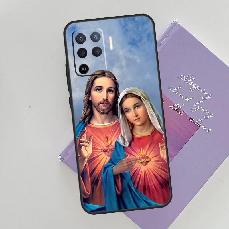 Jesus Christ God Phone Case For Oppo A96 A76 A16 A74 A53 A54 A94 A15 A17 A52 A72 A57S A58 A78 A98 A79 Cover