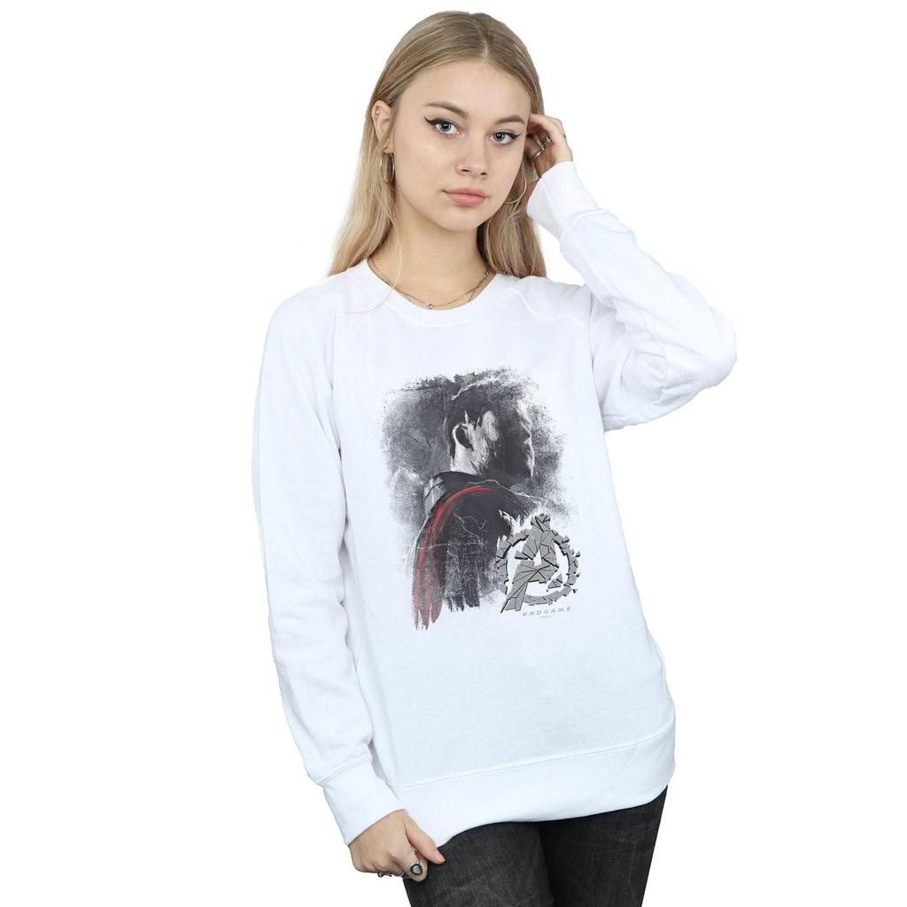 Marvel Womens/Ladies Avengers Endgame Thor Brushed Sweatshirt