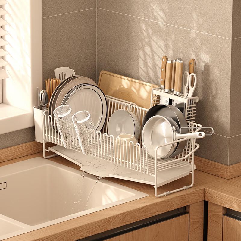 Zhi Shi 50CM Over-Sink Dish Drainer Rack