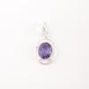 Natural Iolite Gemstone 925 Sterling Silver Jewelry Handmade Pendant For Women PP-6-8