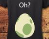 Oh, Oh Egg, Pregnancy Announcement Shirt, Nerdy T-Shirt, Woman's Cotton Tee