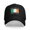 Make Ireland Great Again Camping Baseball Caps For Mens High-end Female Beach Dad Hat Trucker Cap