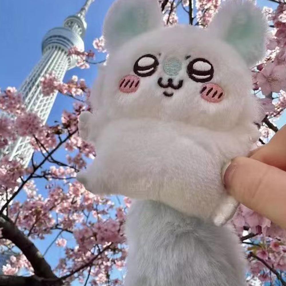 Yiji Cartoon-Figur Flugsaurier Plüschanhänger Puppe Schultasche Kawaii Tasche Anhänger Niedliches Mädchen Plüschtier Mädchen Geschenk