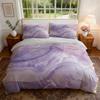 Ensemble de housse de couette en microfibre sans rembourrage, Linge de lit motif abstrait fluide marbre doré luxueux pour décoration de chambre à coucher moderne