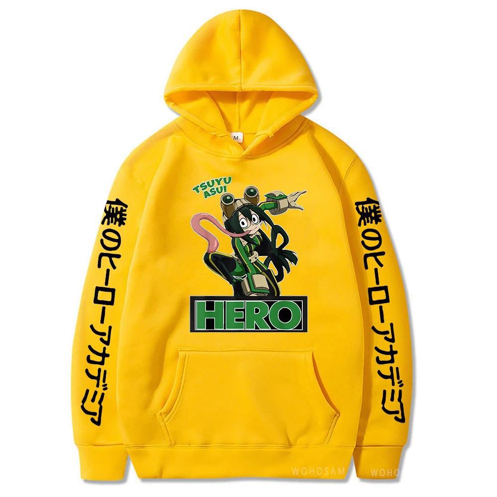 My Hero Academia Boku No Hero Academia Anime Hoodies Women Men Long Sleeve Hooded Unisex Streetwear Y2K Street Clothing