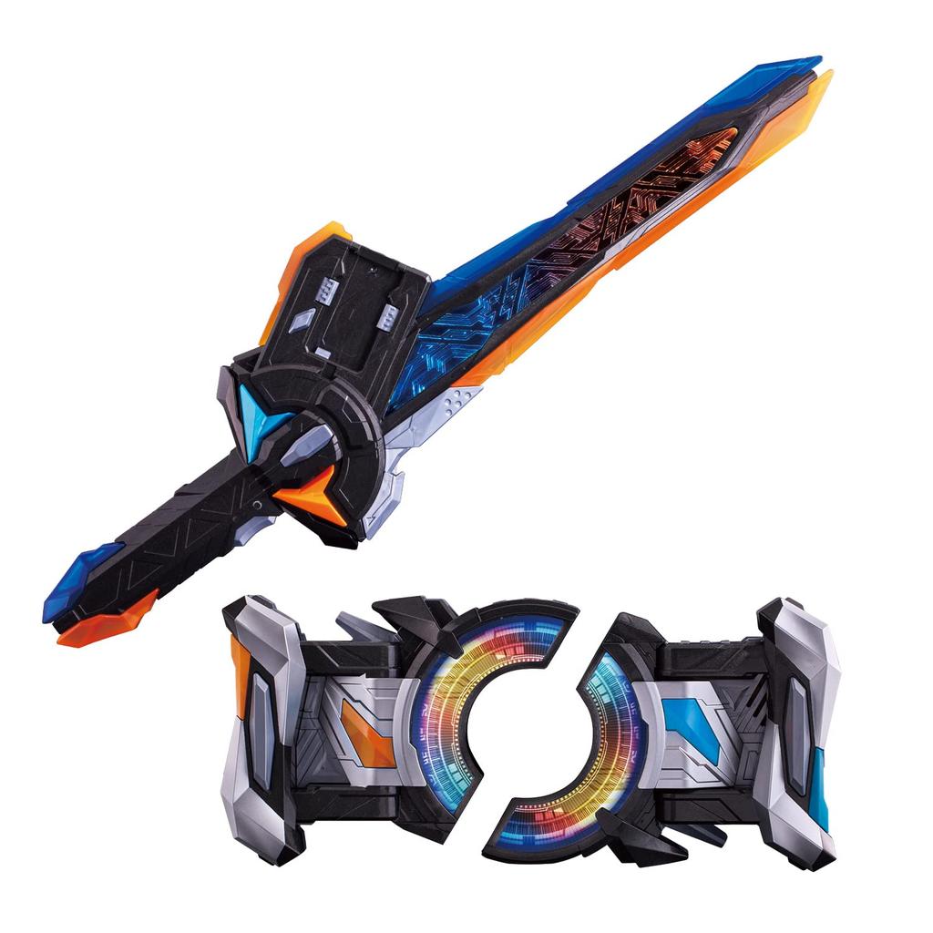 Kamen Rider Geets DX Command Twin Buckle Raging Sword [Bandai] &