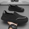 Men's Shoes Summer Shoes Men's Black Mesh Board Shoes Men's Sports and Leisure Cloth Shoes New