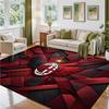 AC Milan Design Crystal Velvet Rug Soft Decorative Mat for Bedroom Entrance