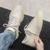 Fashionable New Men's White Shoes Breathable Soft Soled Board Shoes Korean Version Trendy Low Top Flat Sole Single Shoes