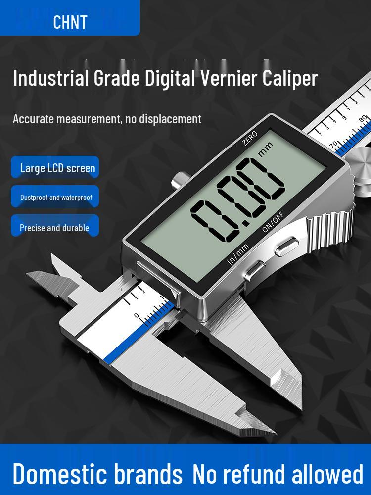 Zhengtian Electronic Digital Vernier Caliper - Precise Stainless Steel Industrial Measuring Tool