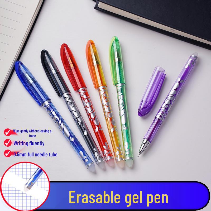 Blau-Weiße Serie Wärmeempfindlicher Radierbarer Gelstift, 0,5 mm