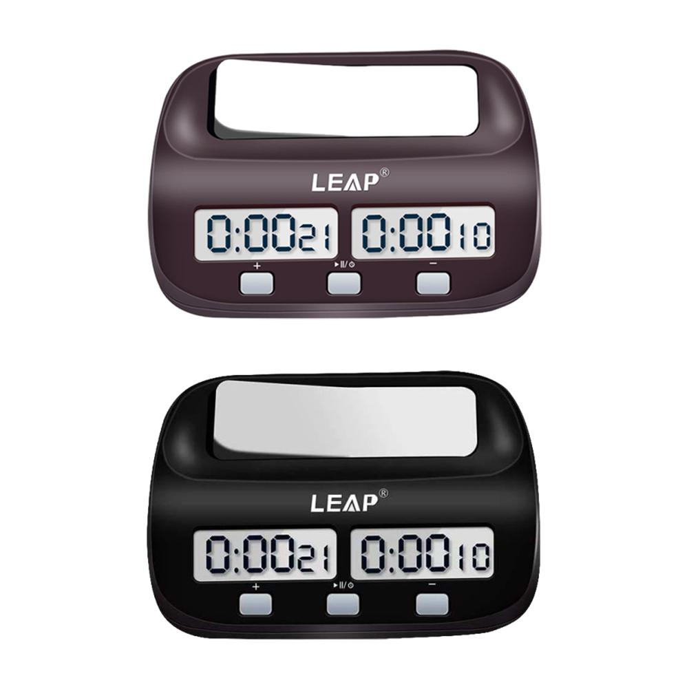 Digital Chess Clock Professional Chess Timer Multi-Function Portable Chess Timer Battery Powered Game Timer for Chess Lovers