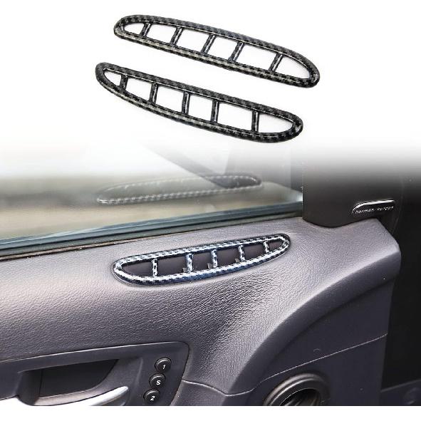 

Crosselec Carbon Fiber door A/C air vent panel cover trim kit for 2015-2021 Chrysler 300