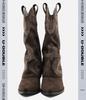 2025 Fall/Winter Merrell Women's Vintage Western High-Heel Knee-High Cowboy Boots