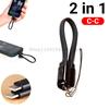 4 in 1 Key Chain Digital Display Four-in-one PD Fast Charging Cable, Suitable for Apple and Huawei Type-C 5A Mobile Phone Data C