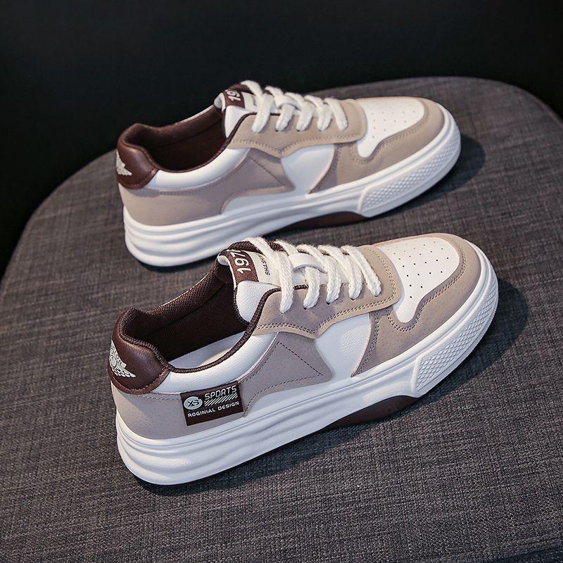 Thick baseplate shoes black and white panda 22 spring and summer new casual sports shoes thick baseplate shoes
