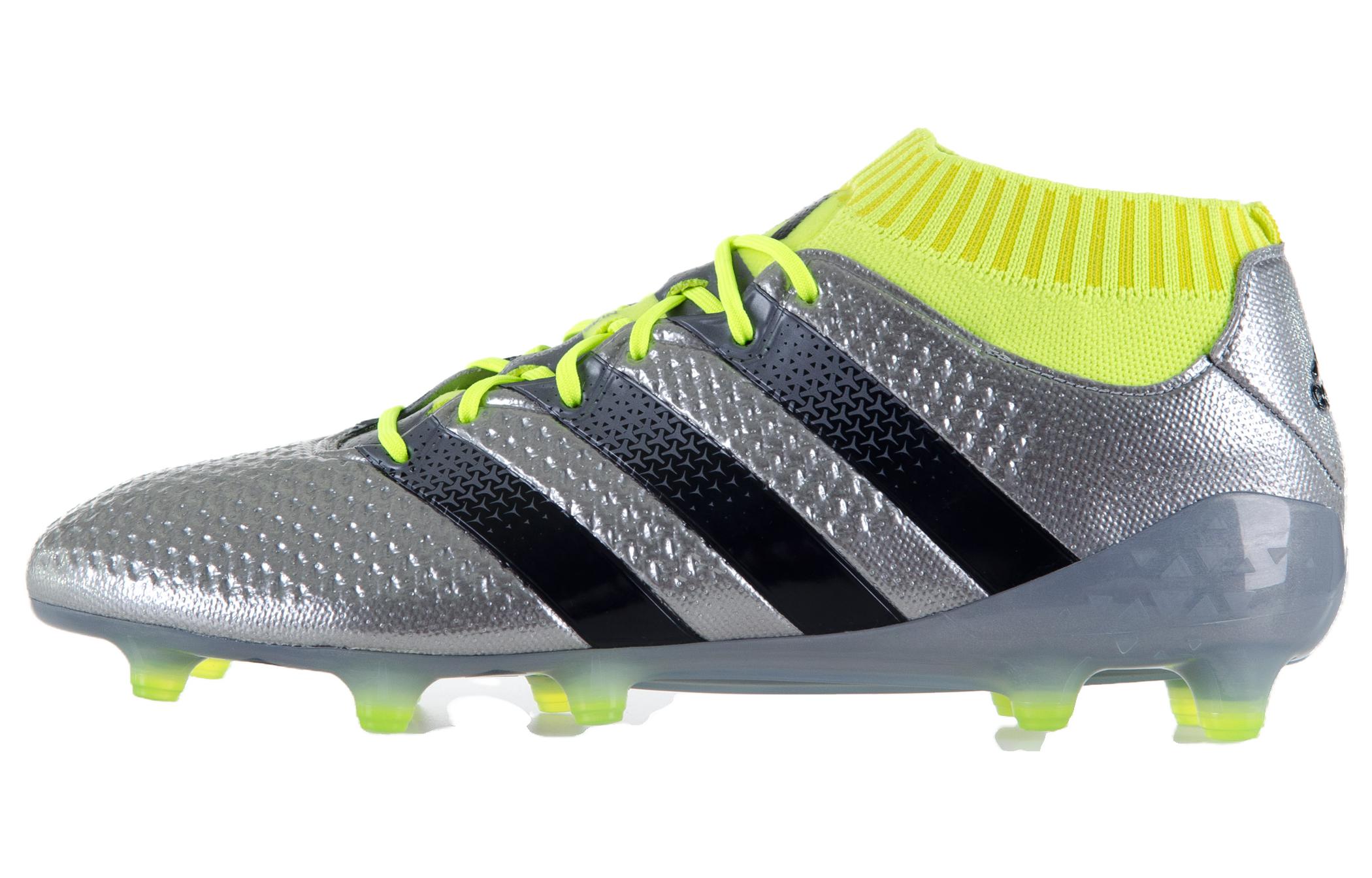 

Adidas Ace 16.1 Primeknit Fg Silver Metallic Sonic Yellow S76469 39⅓