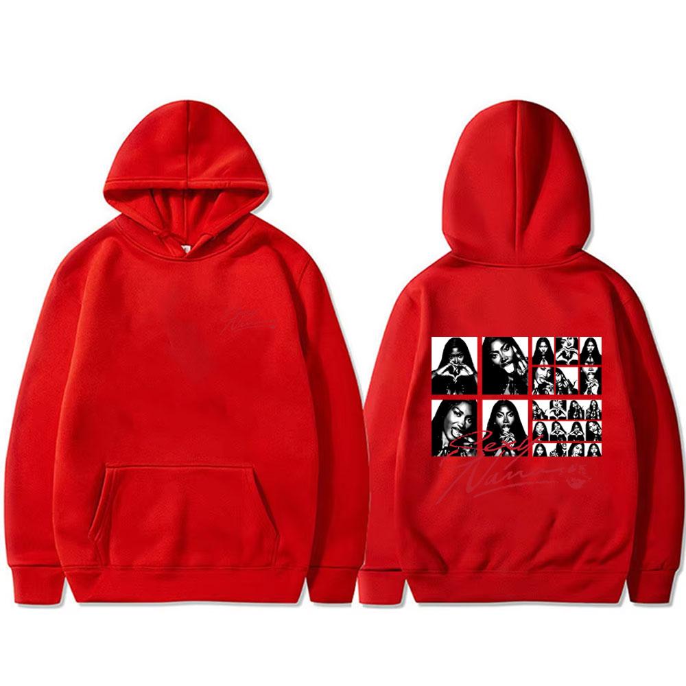 Rapper Aya Nakamura Sexy Nana Hoodie RnBoi My Eyes Only Flashback Sweatshirt Men Women Hip Hop Retro Hoodies