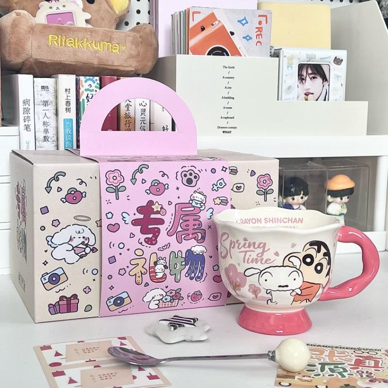 Cup Ceramic Mug Breakfast Coffee Cup Birthday Gift Souvenir Girls Water Cup High Value