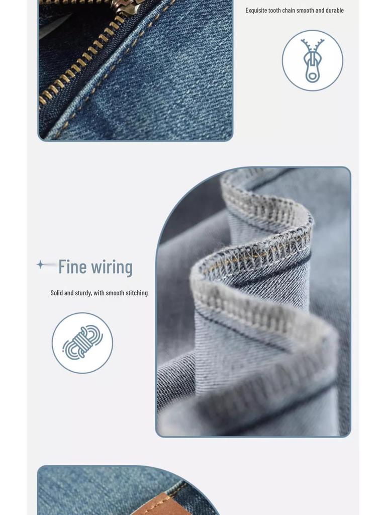 High-Waisted Stretch Slim Fit Micro Flare Jeans - Plus Size Women's 2025 Spring/Autumn Collection