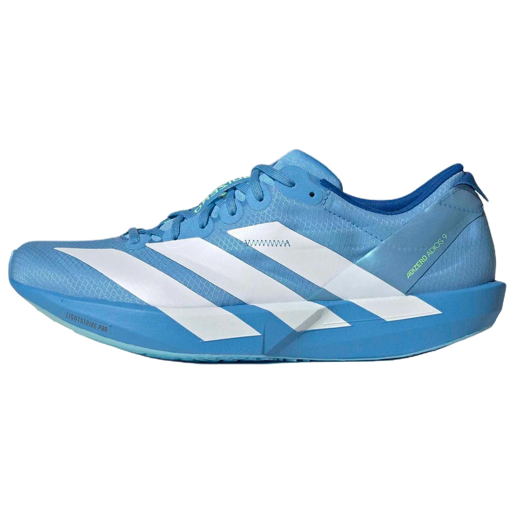 Adidas Adizero Adios 9 Low top Running Shoes Women s Blue JQ0767 36