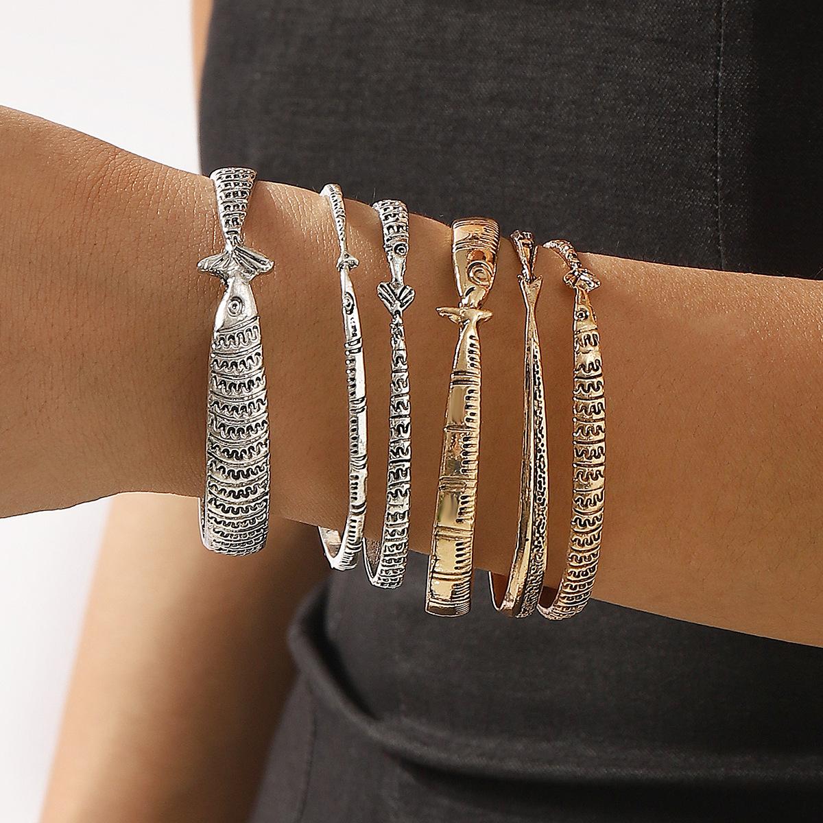 

Женские браслеты для модных украшений золотой