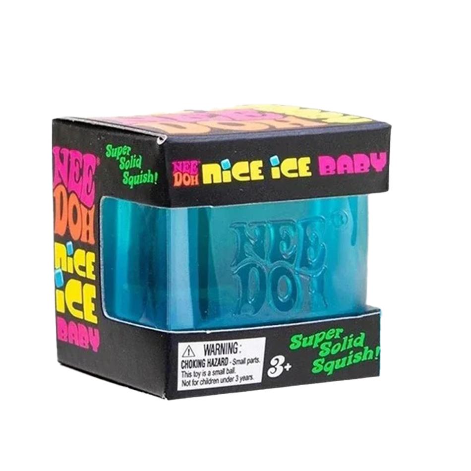 Schylling Neebnoh Nice Cube Sensory Fidget Stress Relief Squishy Cube Anti-Anxiety Squeeze Object For Relaxation Mindful Play