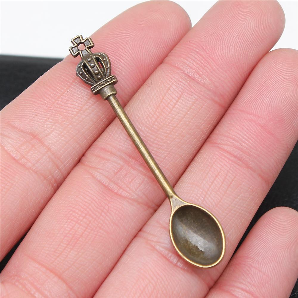 20pcs Tableware Dinnerware Dinner Set Dinner Service Knife Spoon Fork Charms For Jewelry Making DIY Crafts