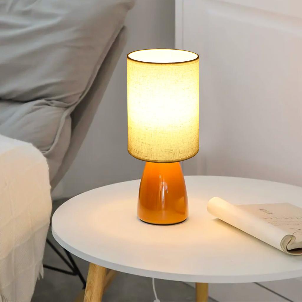 Linen Lampshade Farmhouse Light Fixtures Bulbs Candlestick Hotel for Floor Covers Office Holder