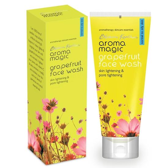 Aroma Magic Face Wash 100 Ml (Grapefruit) And Aroma Magic White Tea And Chamomile Face Wash, 100ml