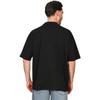 Casual Classics Unisex-T-Shirt für Erwachsene, Interlock, gekämmte ringgesponnene Baumwolle, verlängerter Ausschnitt, übergroß