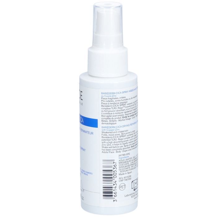 Soin Réparateur - Uriage - Bariéderm Cica-Spray - 100ml - Hypoallergénique - Anti-irritations