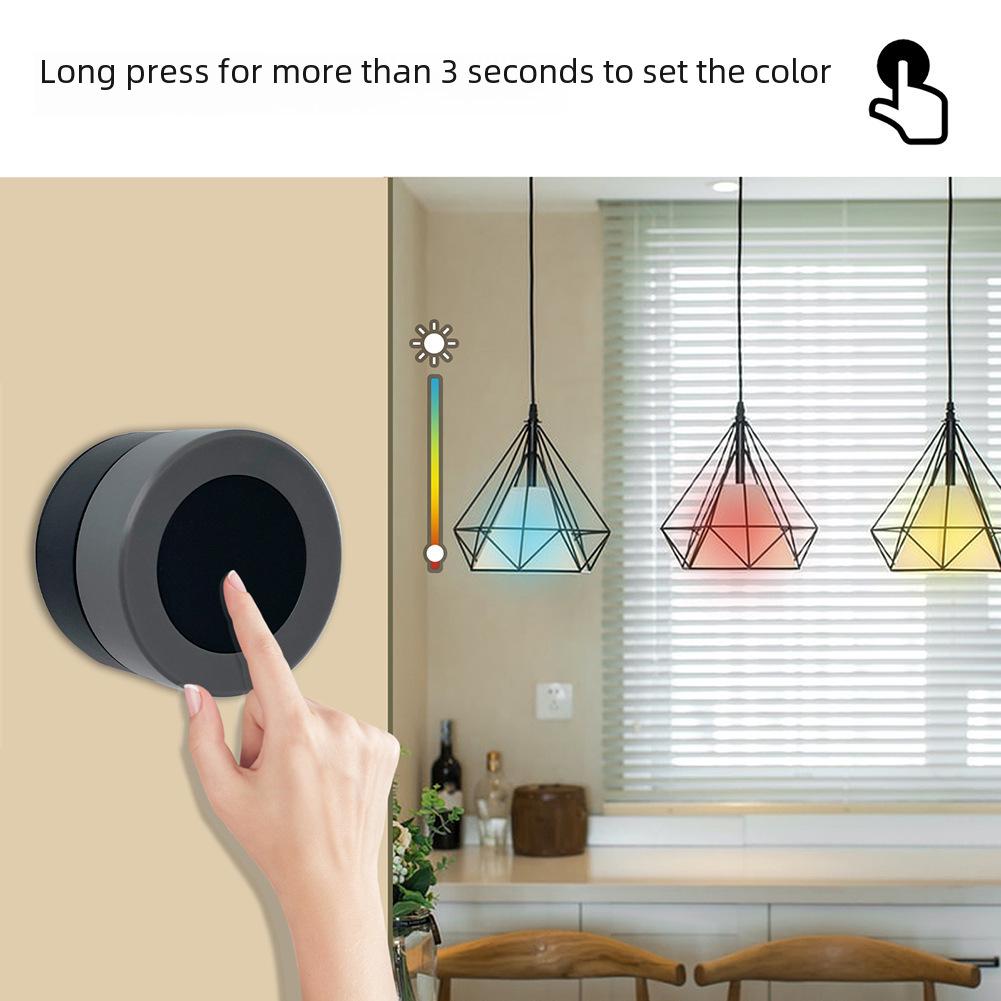 Zigbee Smart Home Wireless Dimming Knob: Graffiti Button Scene Switch