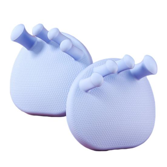1 Pair Arch Trainer Non-slip TPR Overlapping Toe Separator Men Women Foot Arch Strengthener Valgus Bunion Corrector Tool