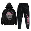 High Street Spider Print Winter Hoodie en Broek Set voor Mannen & Vrouwen - Casual & Feestkleding, XS-5XL