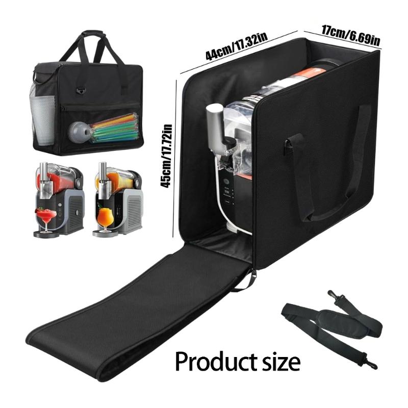 Portable Travel Case for Iced Drink Maker with Comfortable Handle Ideal for Easy Carry During Travel and Home Use