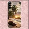 Coconut Palm Tree  Phone Case For Samsung S25,S24,S21,S22,S23,S30,Ultra,S20,Plus,Fe,Lite,Note,10,9,5G Black Cover