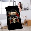 Rock Music Band G-Guns N Roses Microfiber Blanket Quick Drying Beach Towels Oversized Printing Absorbent Pool Towel Blanket