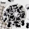 Mr. Edgar Self-Adhesive Journal Stickers: 45-Piece Momo Boxed Decorative Seals